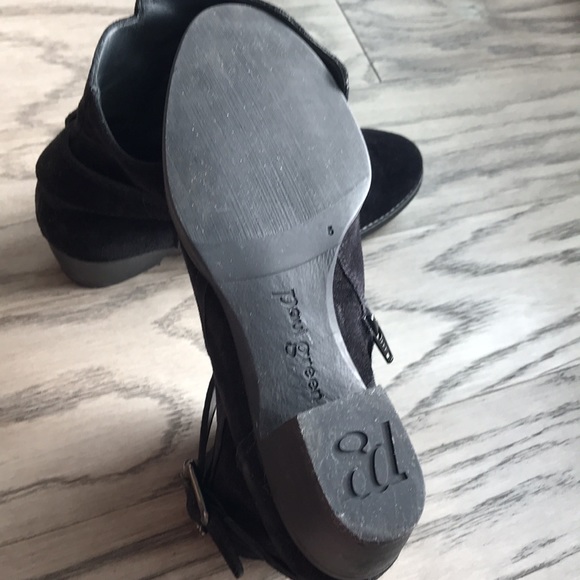 Paul Green genuine leather suede ankle boots size AU5, US7.5 - Picture 11 of 11